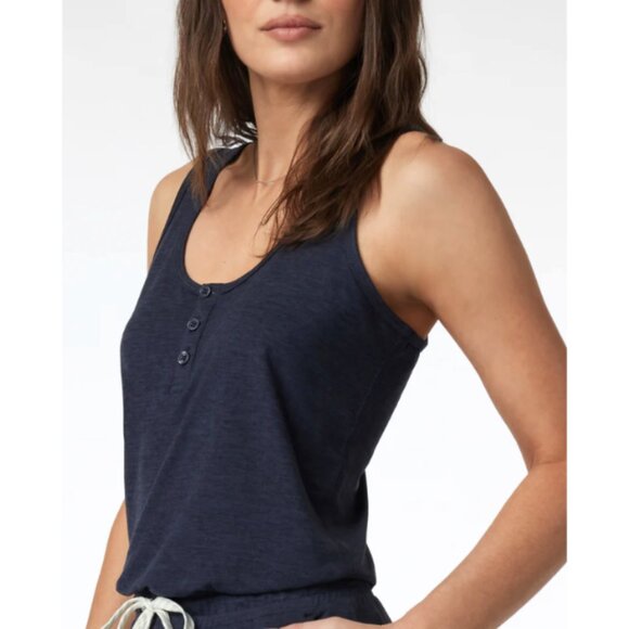 Vuori Falls Jumpsuit Wide Leg One Piece Size M Athleisure Drawstring Comfy Sport - Picture 9 of 9